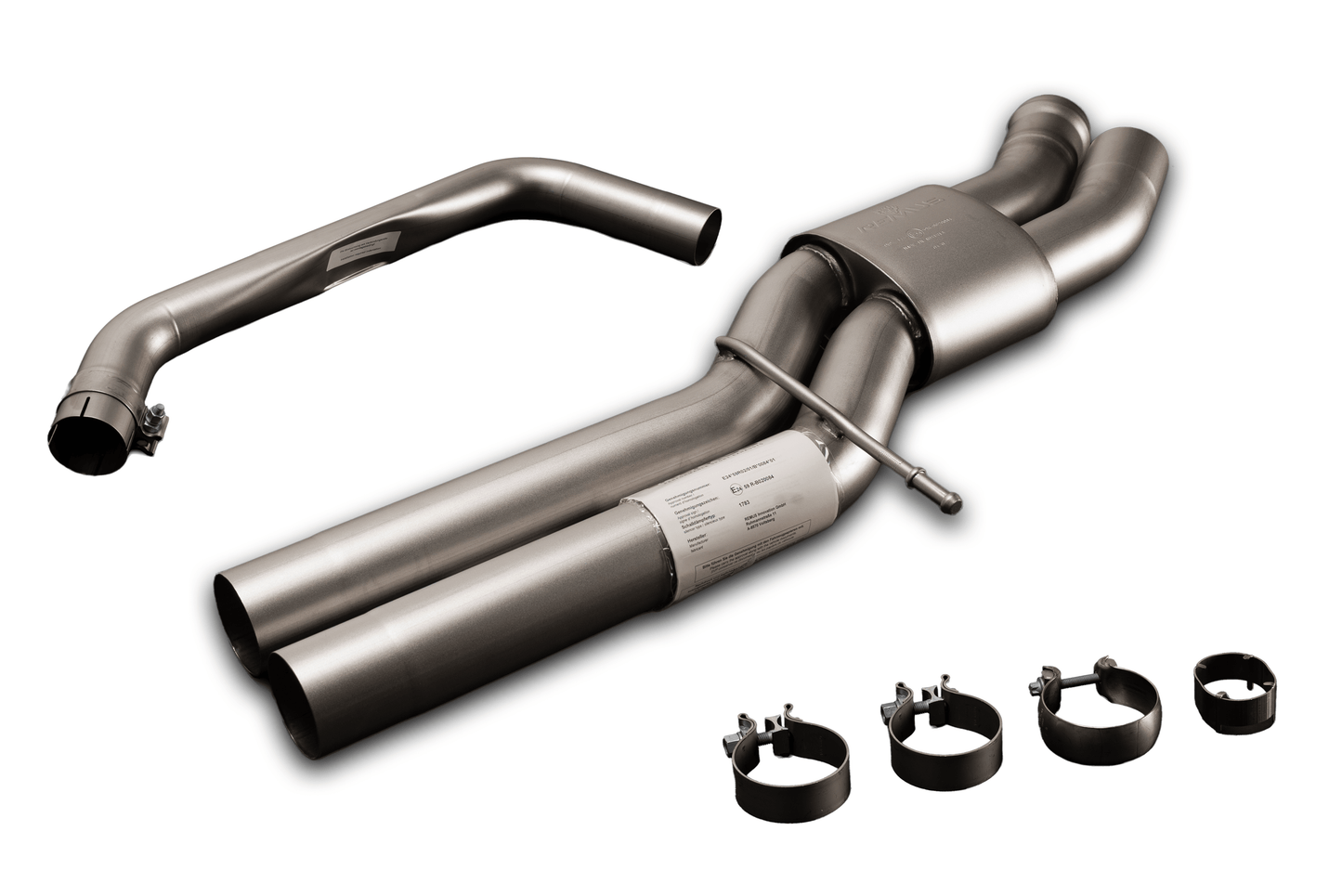 RACING cat-back sektion