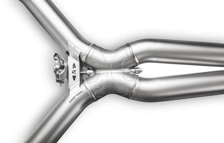 Evolution Forbindelsesrør sæt (Titanium)