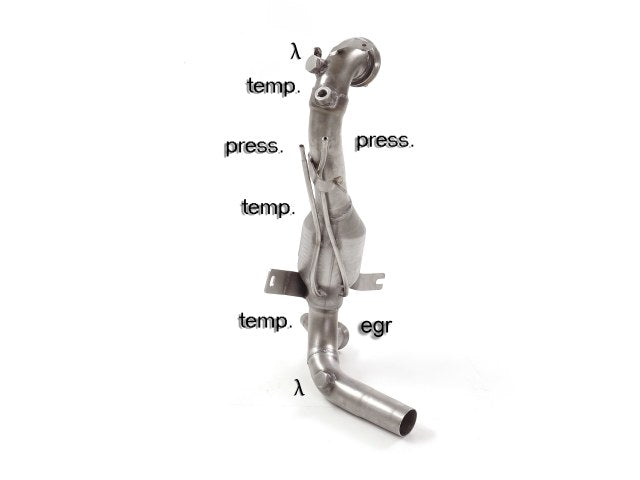 Erstatnings katalysator, Erstatter ej partikelfilter