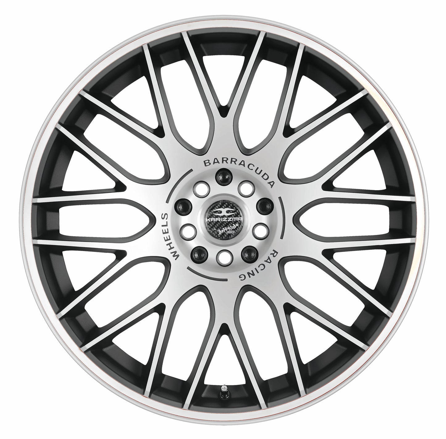 BARRACUDA KARIZZMA Matsort-poleret / Farve Trim hvid