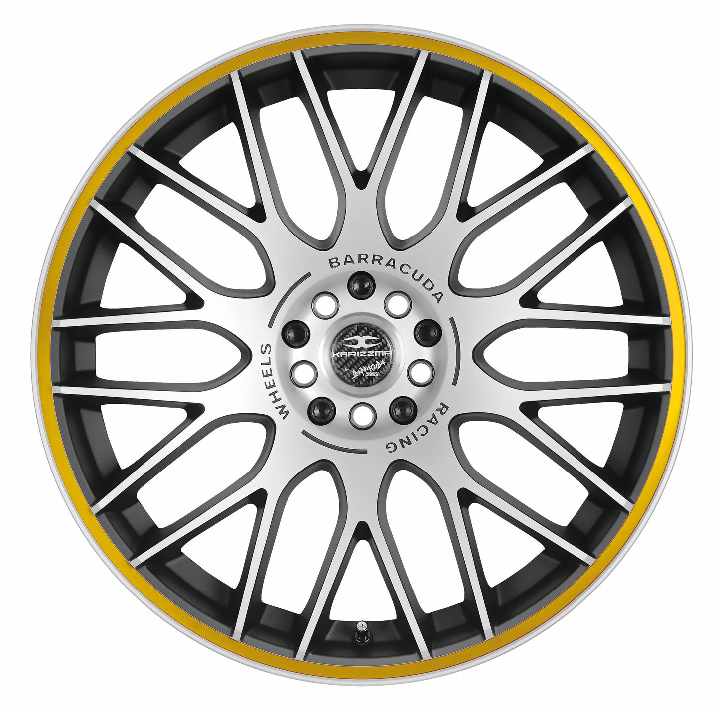 BARRACUDA KARIZZMA Matsort-poleret / Farve Trim gul