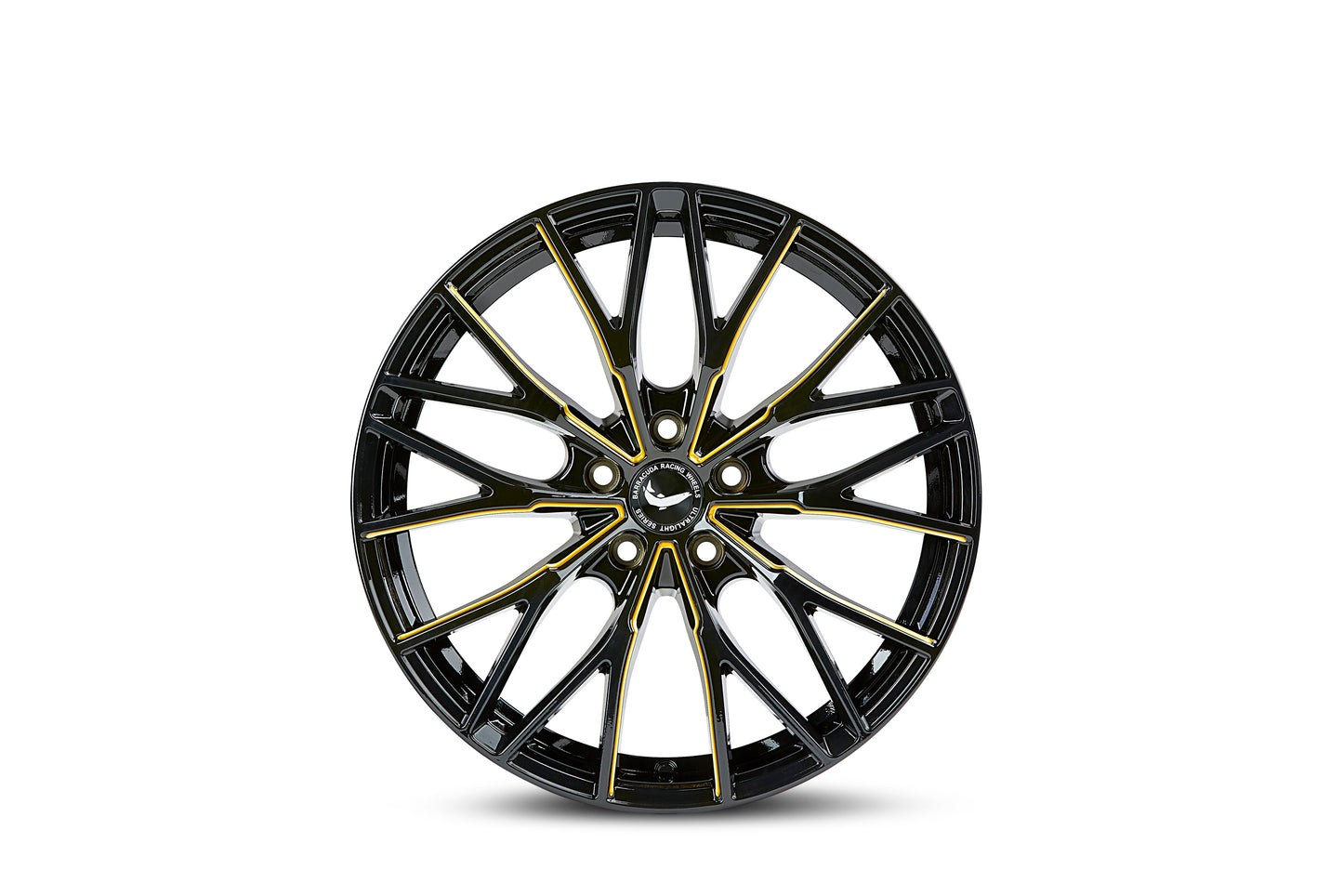 BARRACUDA PROJECT 3.0 Sort glossy Flash guld