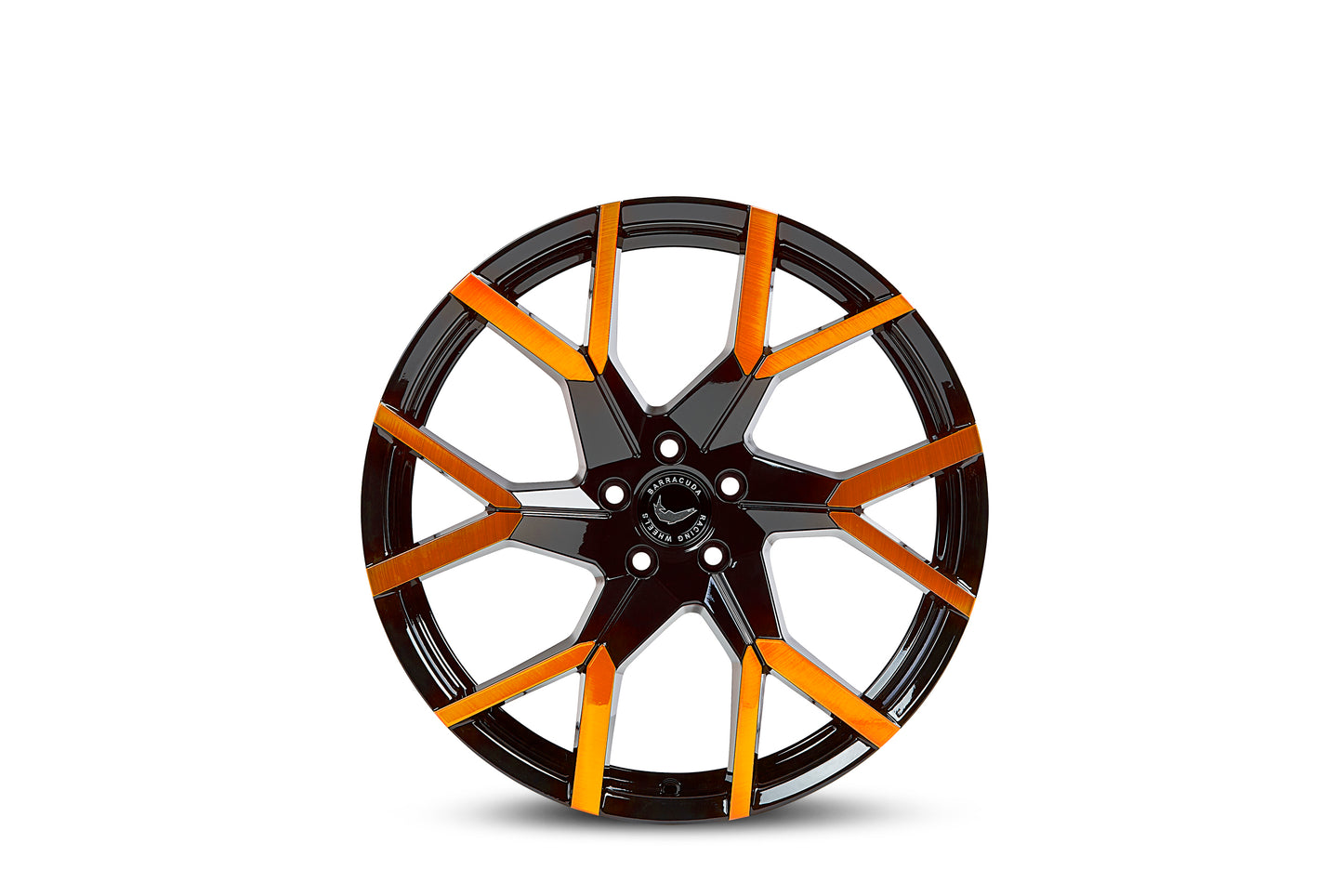 BARRACUDA TZUNAMEE EVO Sort glossy Flash Orange