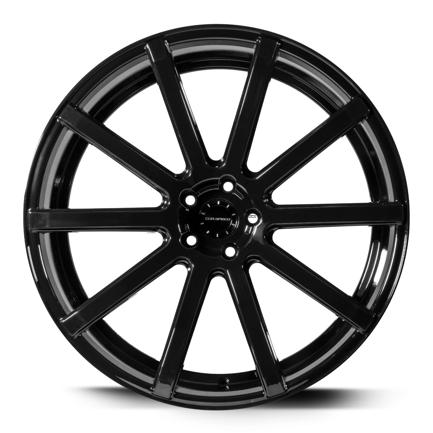 CORSPEED DEVILLE Højglans-sort