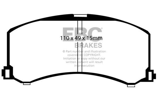 Ultimax2/Standard Sæt Forreste 245mm