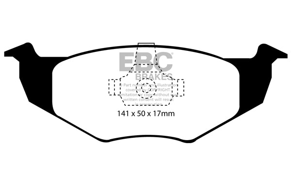 Ultimax2/Standard Sæt Forreste 236mm