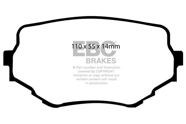 Ultimax2/Standard Sæt Forreste 290mm
