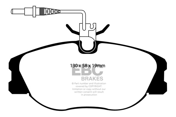 Ultimax2/Standard Sæt Forreste 257mm