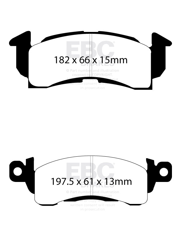 Ultimax2/Standard Sæt Forreste 301mm