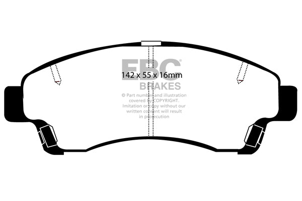 Ultimax2/Standard Sæt Forreste 274mm