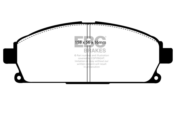 Ultimax2/Standard Sæt Forreste 280mm