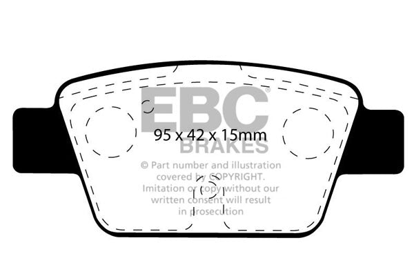 Ultimax2/Standard Sæt Bagerste 251mm