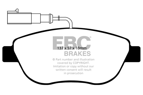 Ultimax2/Standard Sæt Forreste 284mm