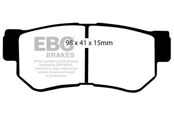 Ultimax2/Standard Sæt Bagerste 284mm