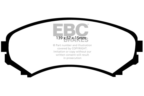 Ultimax2/Standard Sæt Forreste 290mm