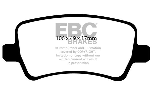 Ultimax2/Standard Sæt Bagerste 302mm