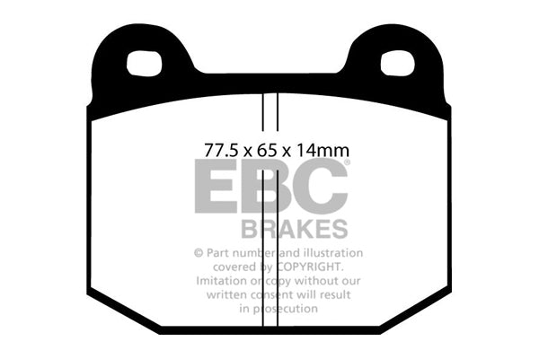 Ultimax2/Standard Sæt Forreste 283mm