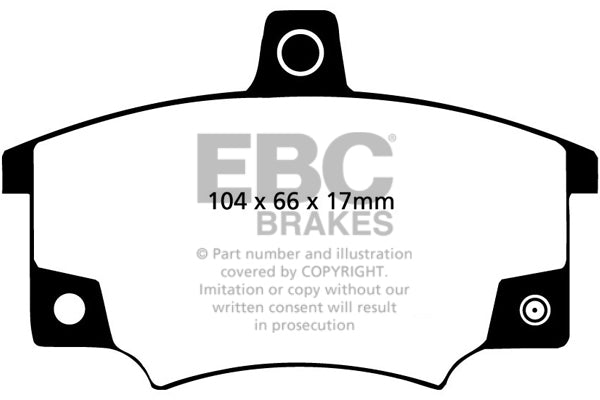 Ultimax2/Standard Sæt Forreste 240mm