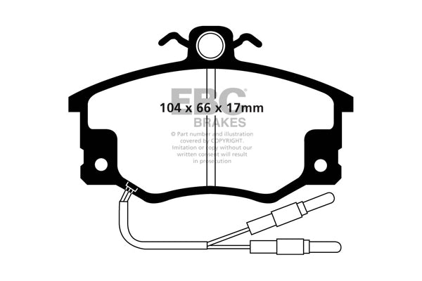 Ultimax2/Standard Sæt Forreste 257mm