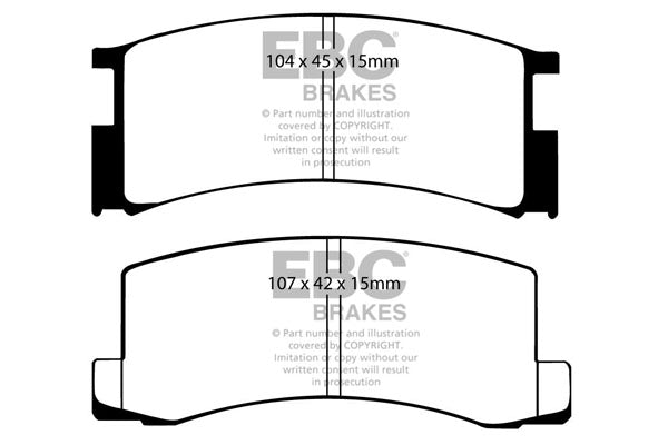 Ultimax2/Standard Sæt Bagerste 266mm
