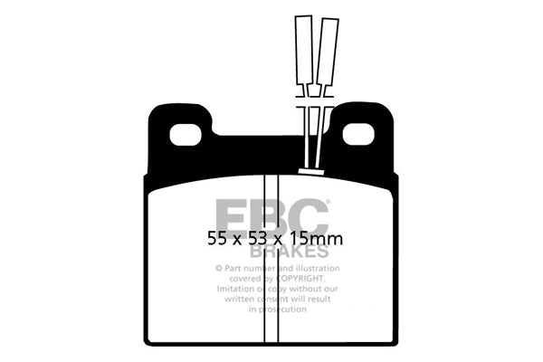 Ultimax2/Standard Sæt Bagerste 250mm