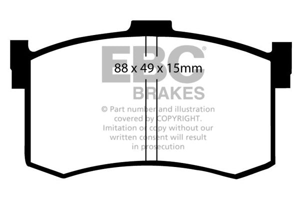 Ultimax2/Standard Sæt Bagerste 262mm