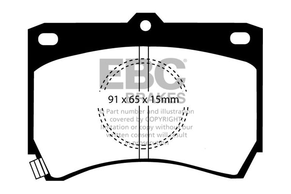 Ultimax2/Standard Sæt Forreste 235mm