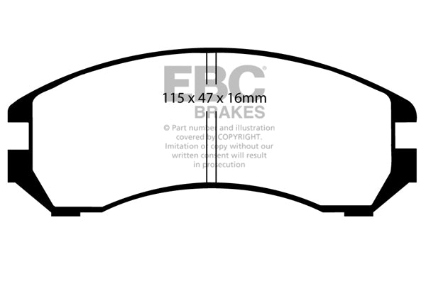 Ultimax2/Standard Sæt Forreste 254mm