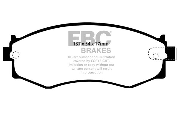 Ultimax2/Standard Sæt Forreste 280mm