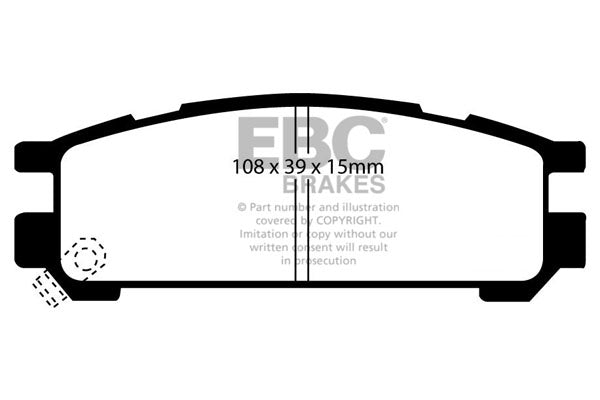 Ultimax2/Standard Sæt Bagerste 266mm