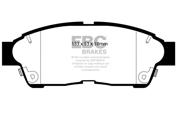 Ultimax2/Standard Sæt Forreste 255mm