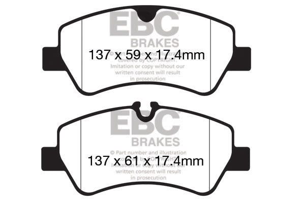 Ultimax2/Standard Sæt Bagerste 288mm