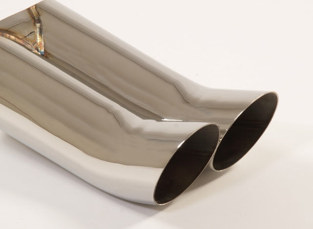 Krom Enderør 2x76mm