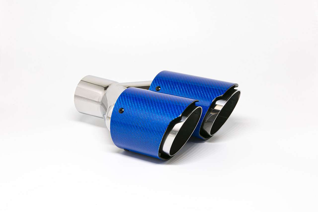 Kulfiber Enderør 2x90mm