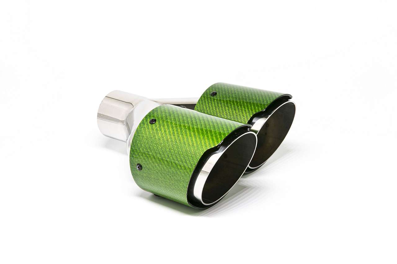 Kulfiber Enderør 2x100mm