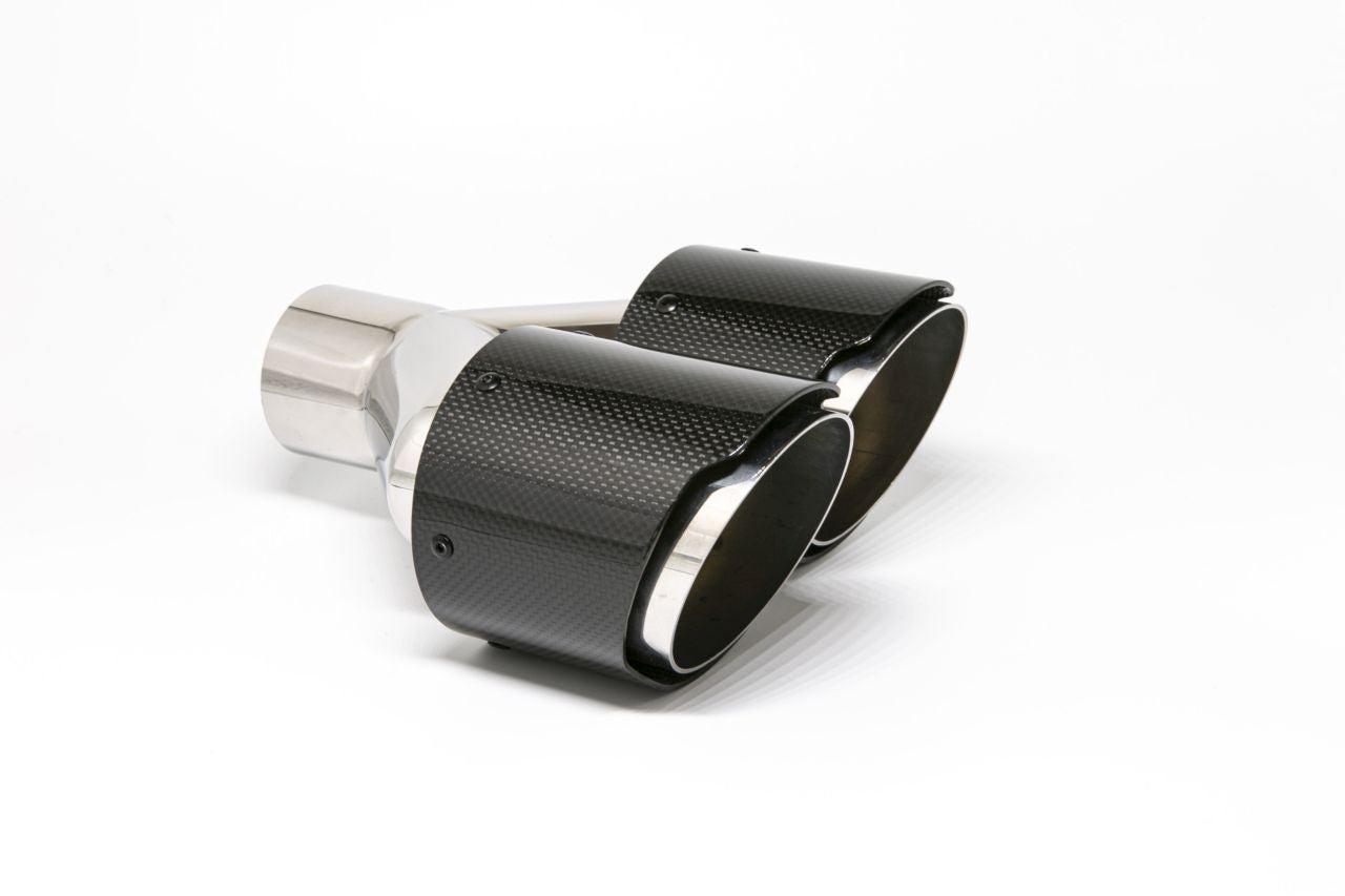 Kulfiber Enderør 2x100mm