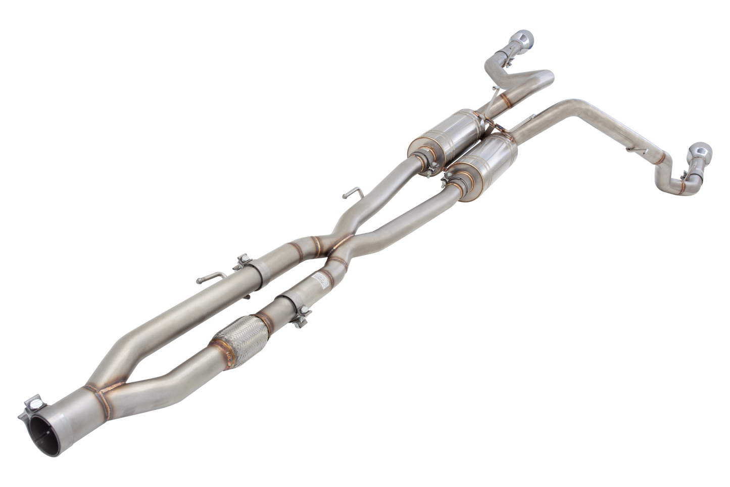 2.5" til Dobbelt 3" Cat-Back System