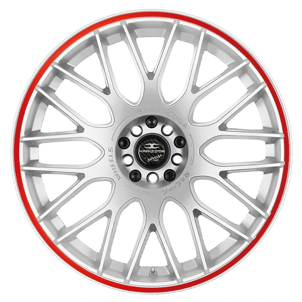 BARRACUDA KARIZZMA Racing hvid Trimline Rød