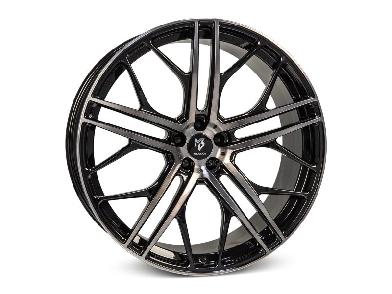 MB Design SF1 Forged Blank Røg sort poleret