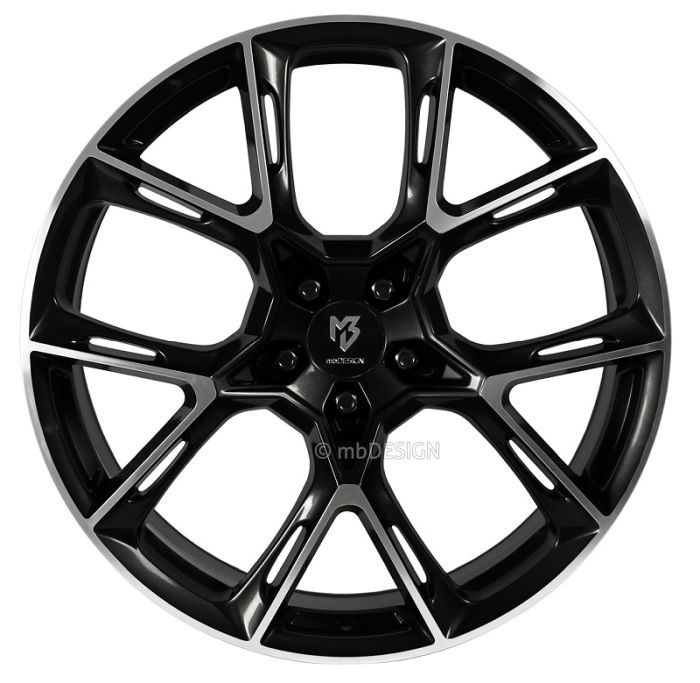 MB Design KX1 Blank Sort poleret
