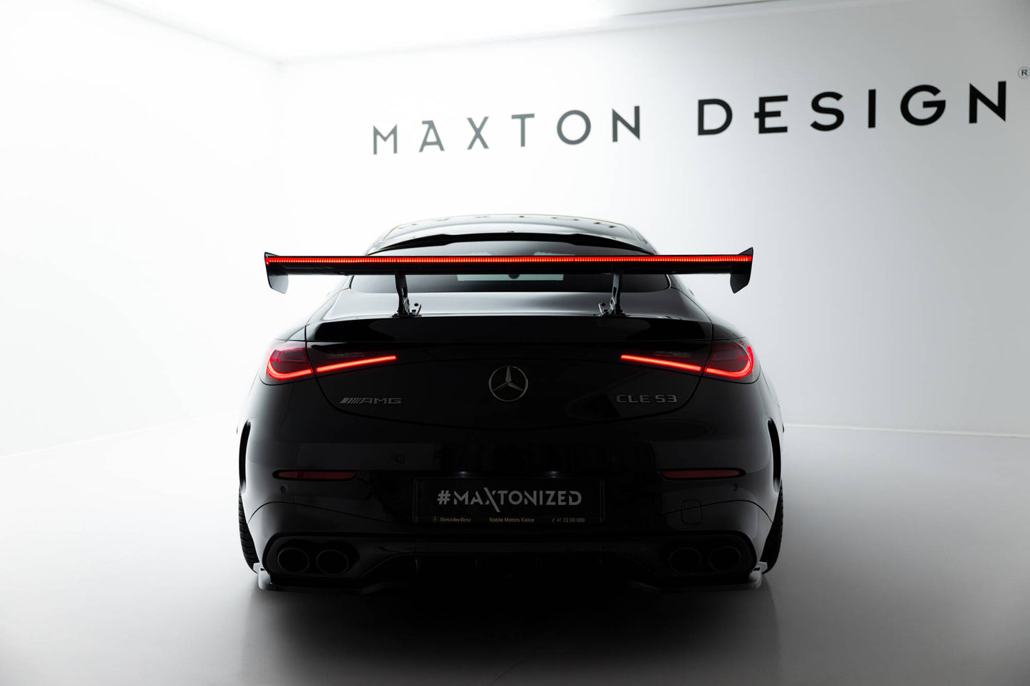 Spoiler kulfiber V.1 + LED Mercedes-AMG CLE 53 C236