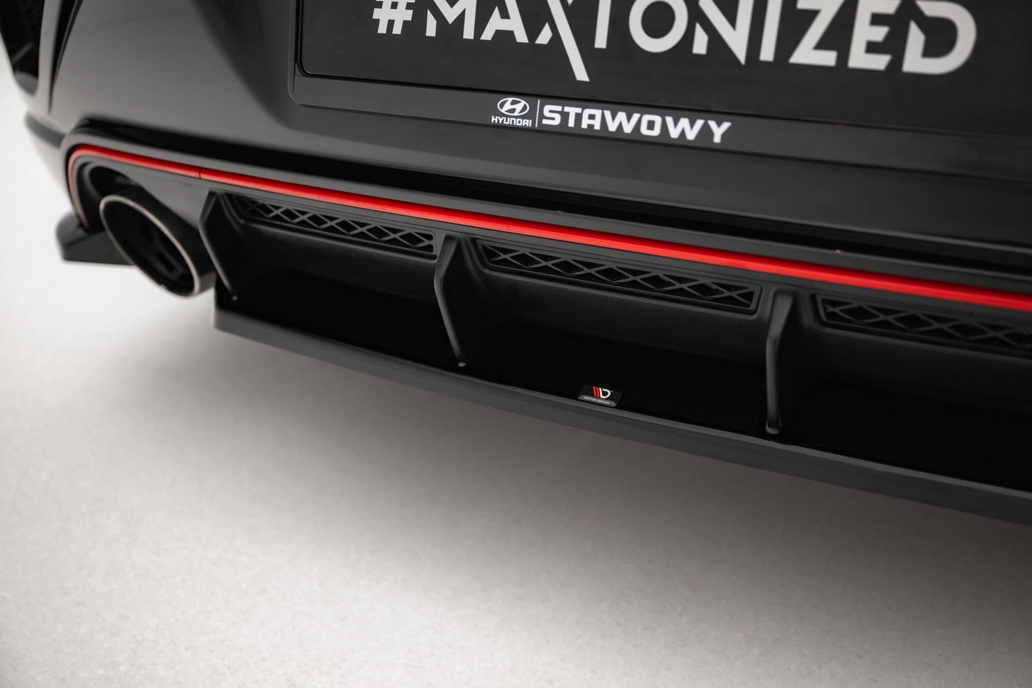 Bagerste splitter Centralt til Hyundai Veloster N Mk2