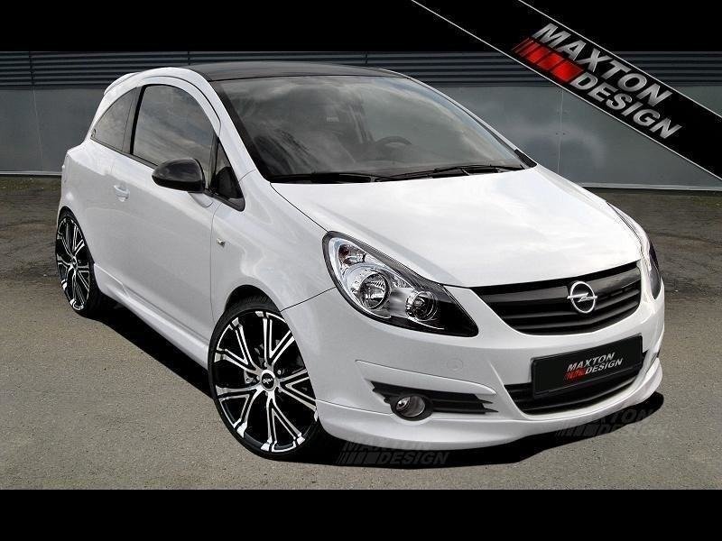Forkofanger Spoiler OPEL CORSA D (PREFACE)
