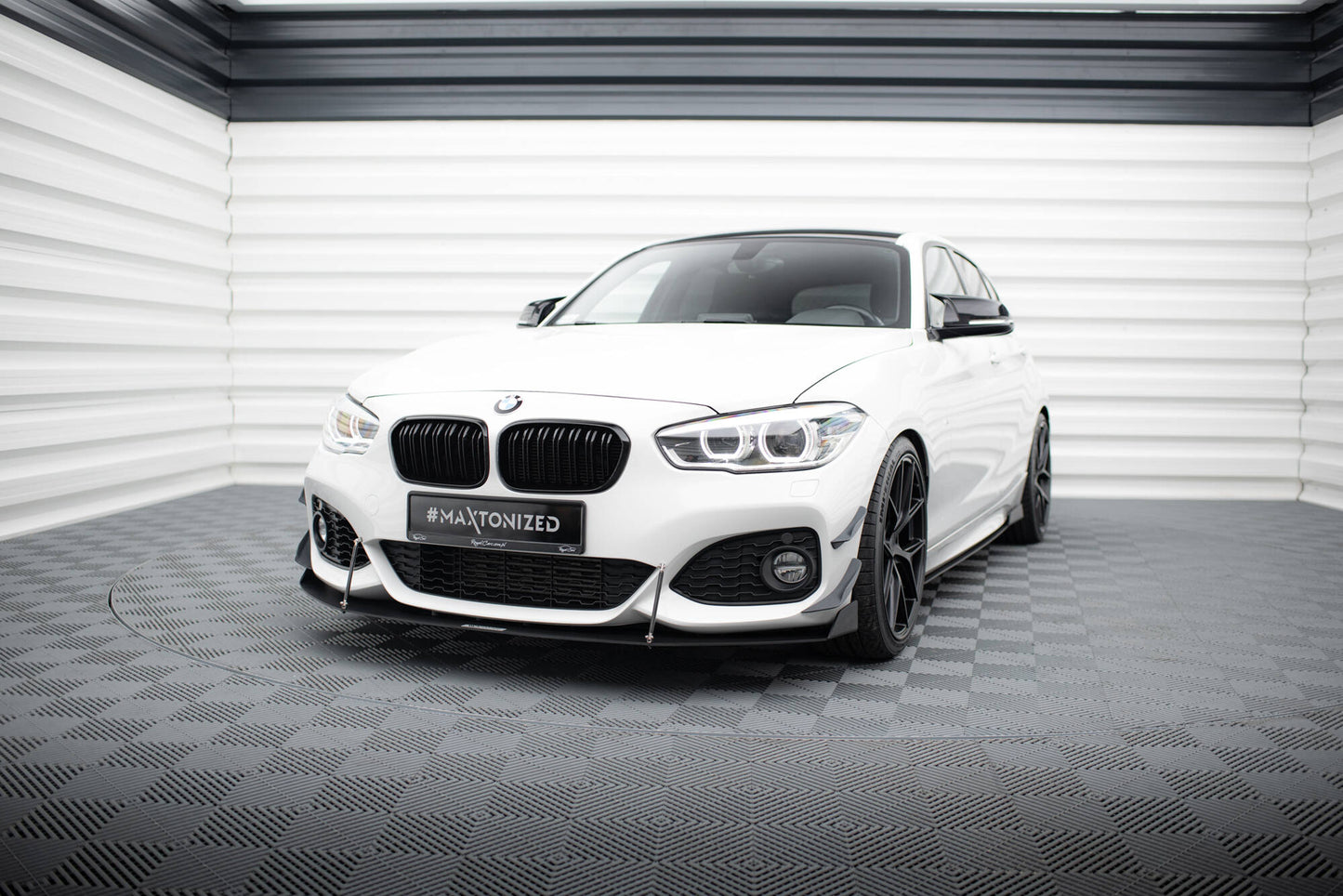 Forreste splitter Racing V.2 BMW 1 F20/F21 M-Power FACELIFT