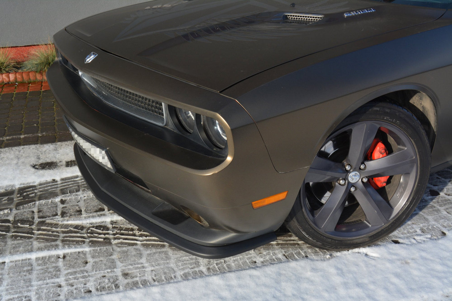 Forreste splitter DODGE CHALLENGER MK3. PHASE-I SRT8 COUPE