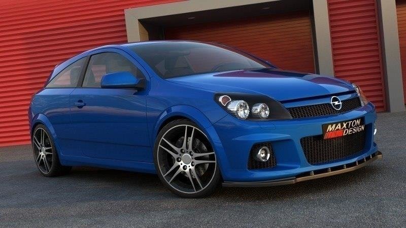 Forreste splitter OPEL ASTRA H (Til OPC / VXR)