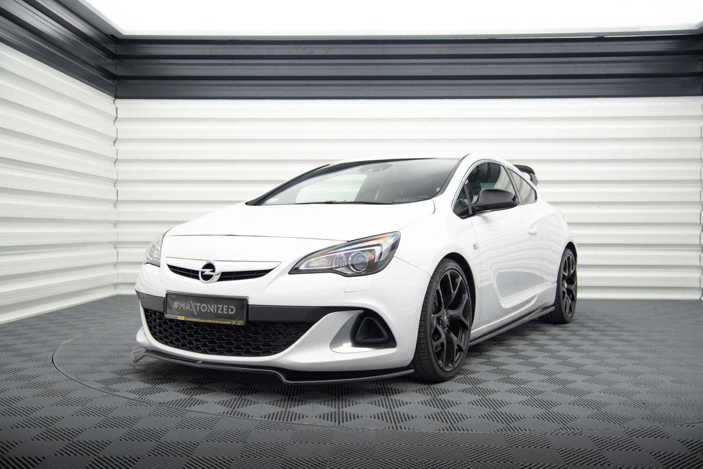 Forreste splitter OPEL ASTRA J OPC / VXR v.2