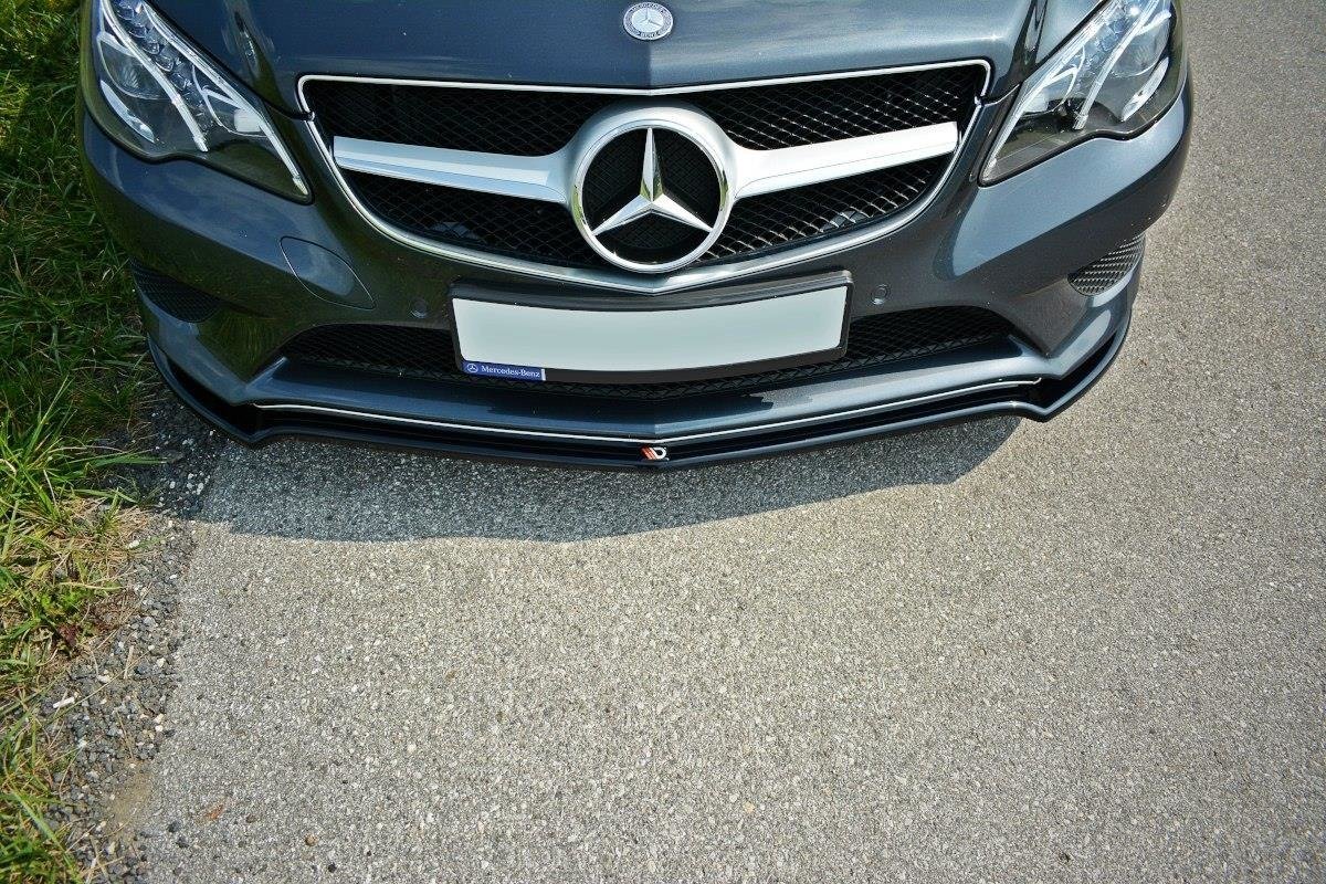 Forreste splitter V.1 Mercedes - Benz E Coupe / Cabrio C207 Facelift / A207 Facelit