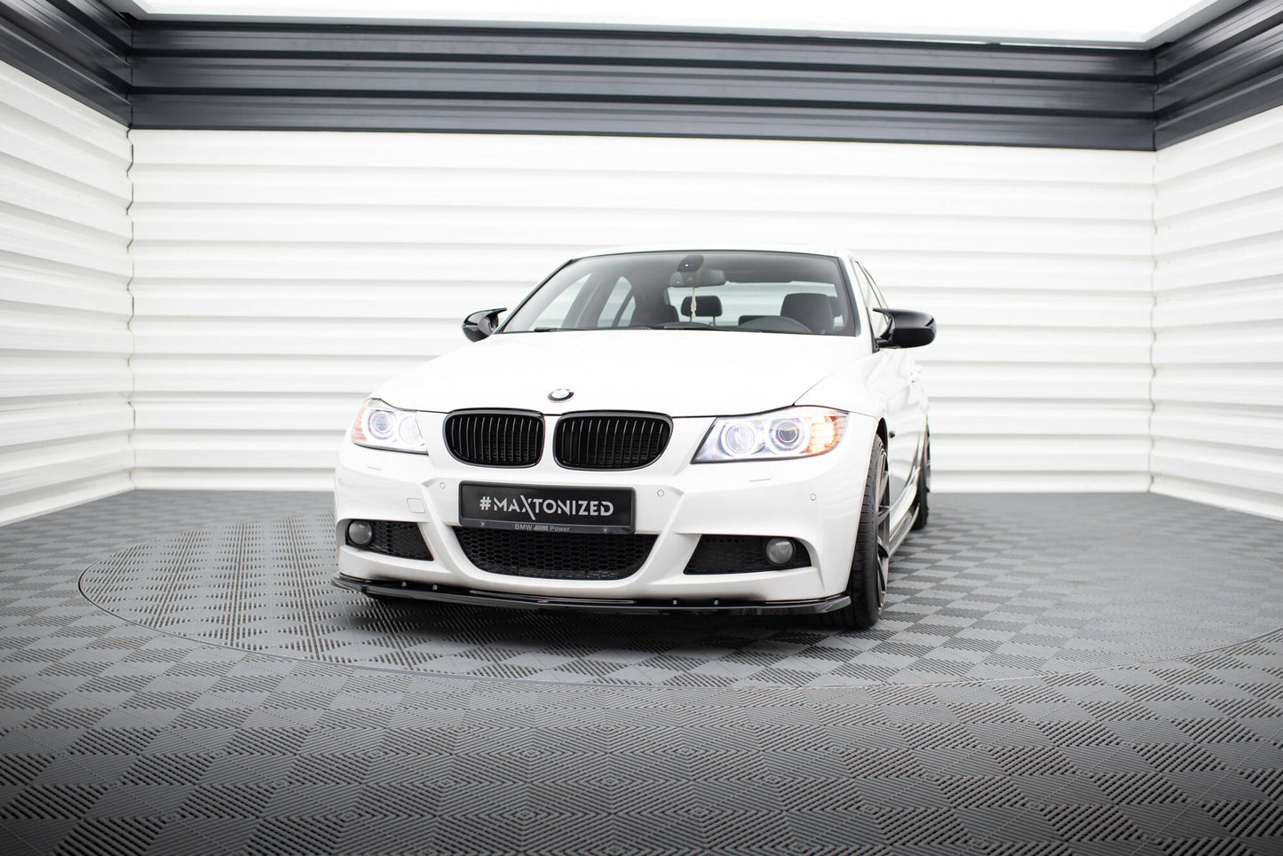 Forreste splitter V.1 til BMW 3 Sedan / Touring M-Pack E90 / E91 Facelift