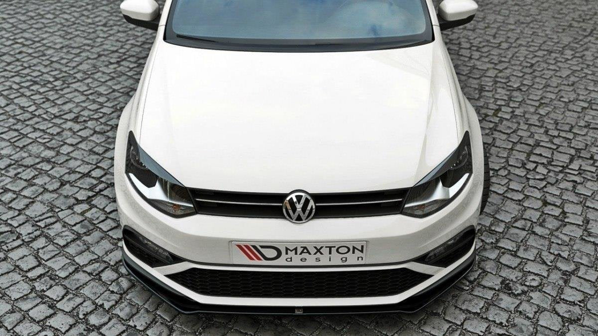 Forreste splitter V.2 Volkswagen Polo GTI Mk5 Facelift
